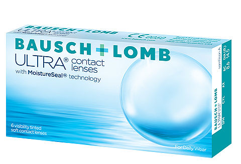 Μηνιαίοι Φακοί Επαφής Bausch & Lomb Ultra Μυωπίας (6 Φακοί)