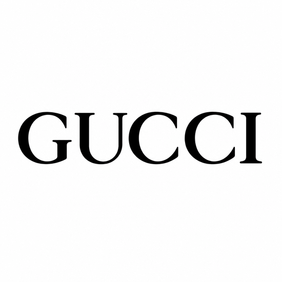 Λογότυπο Gucci σε τετράγωνο κάδρο