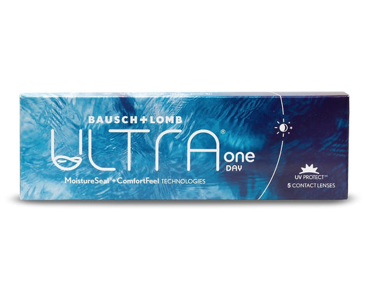 Ημερίσιοι Φακοί Επαφής Bausch & Lomb Ultra ONE DAY Μυωπίας (5 Φακοί)